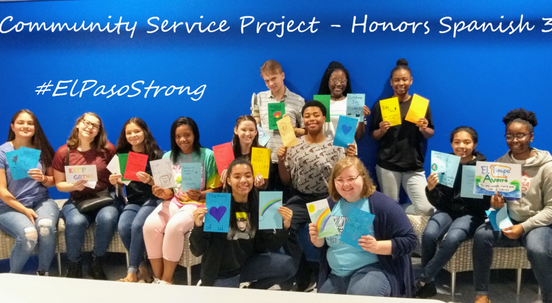 Honors Spanish 3 - Community Service Project